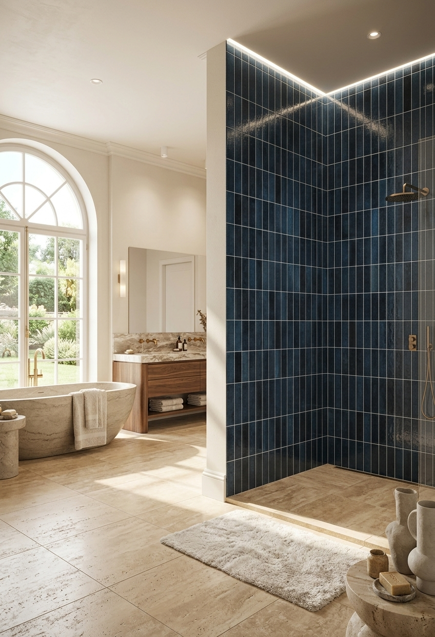 Carrelo 600x900x8 mm - Finition Bleu foncé - CAR30x9BF