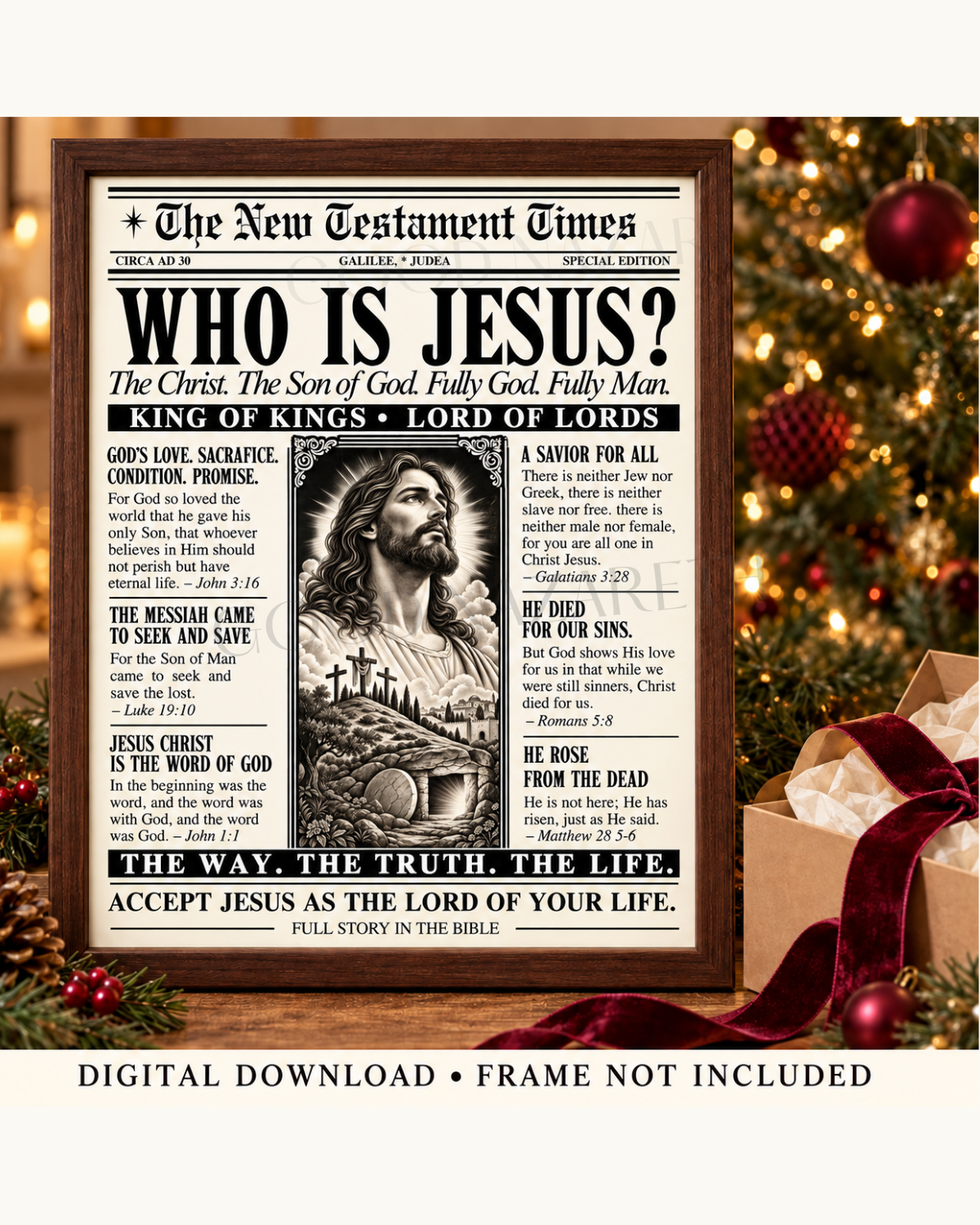 Jesus A Digital download in frame on shelf tall candle.png