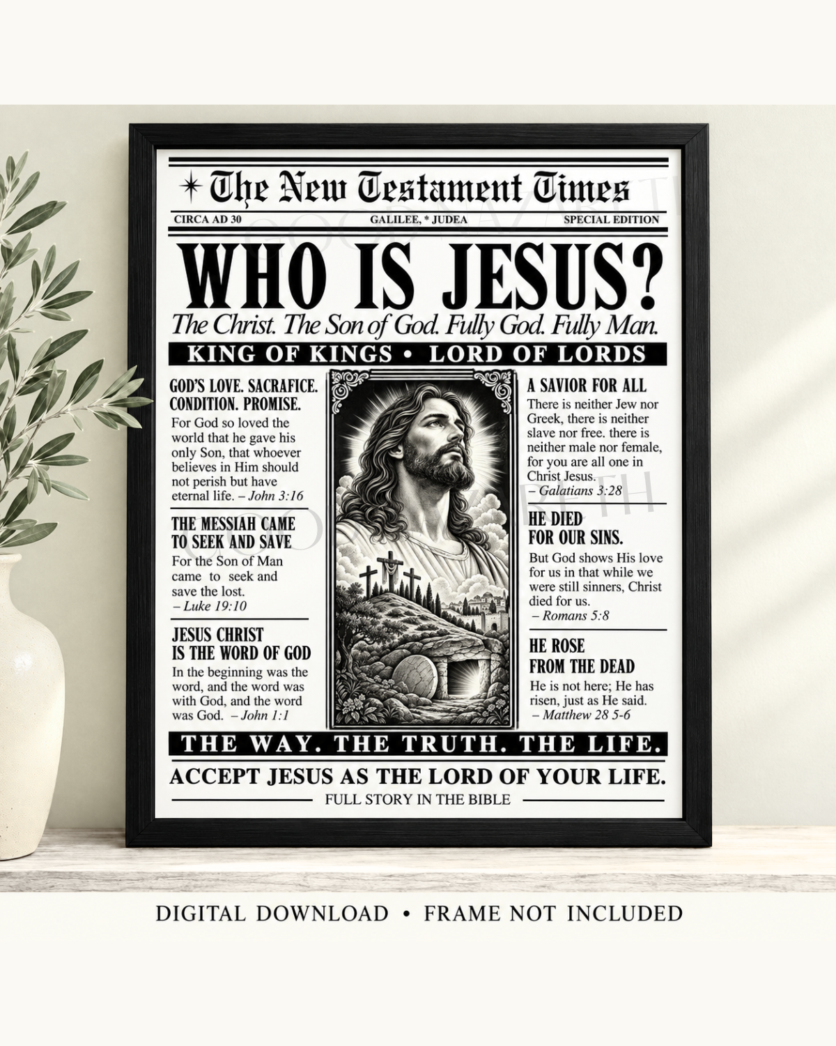 Jesus A Digital download in frame on shelf tall candle.png