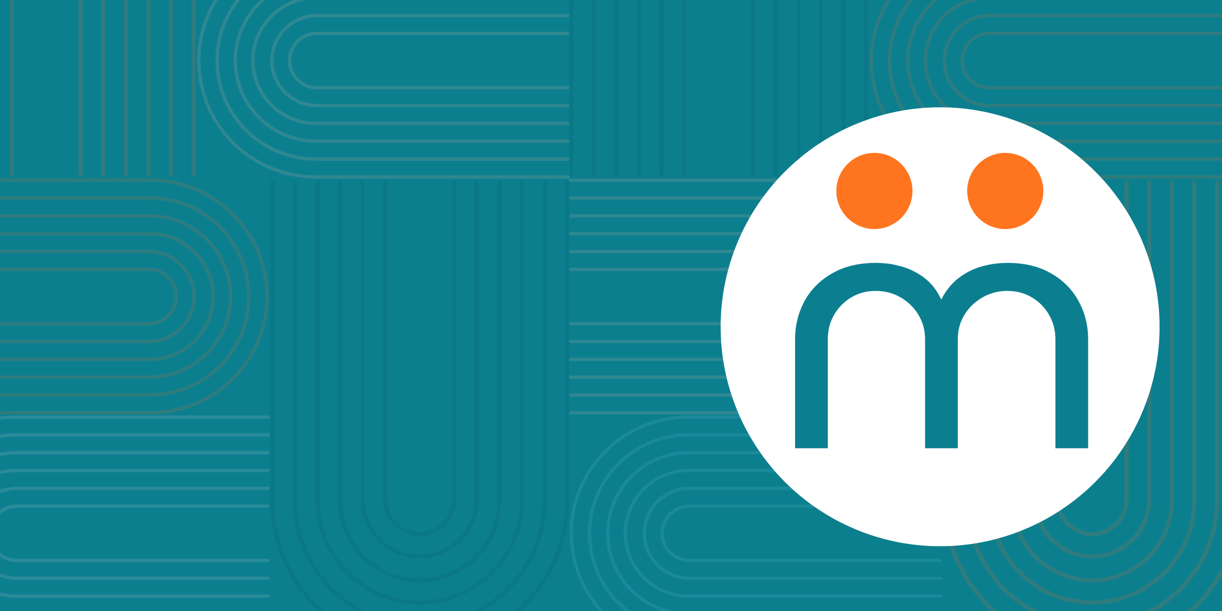 Logo of comarkit on a blue patterned background.