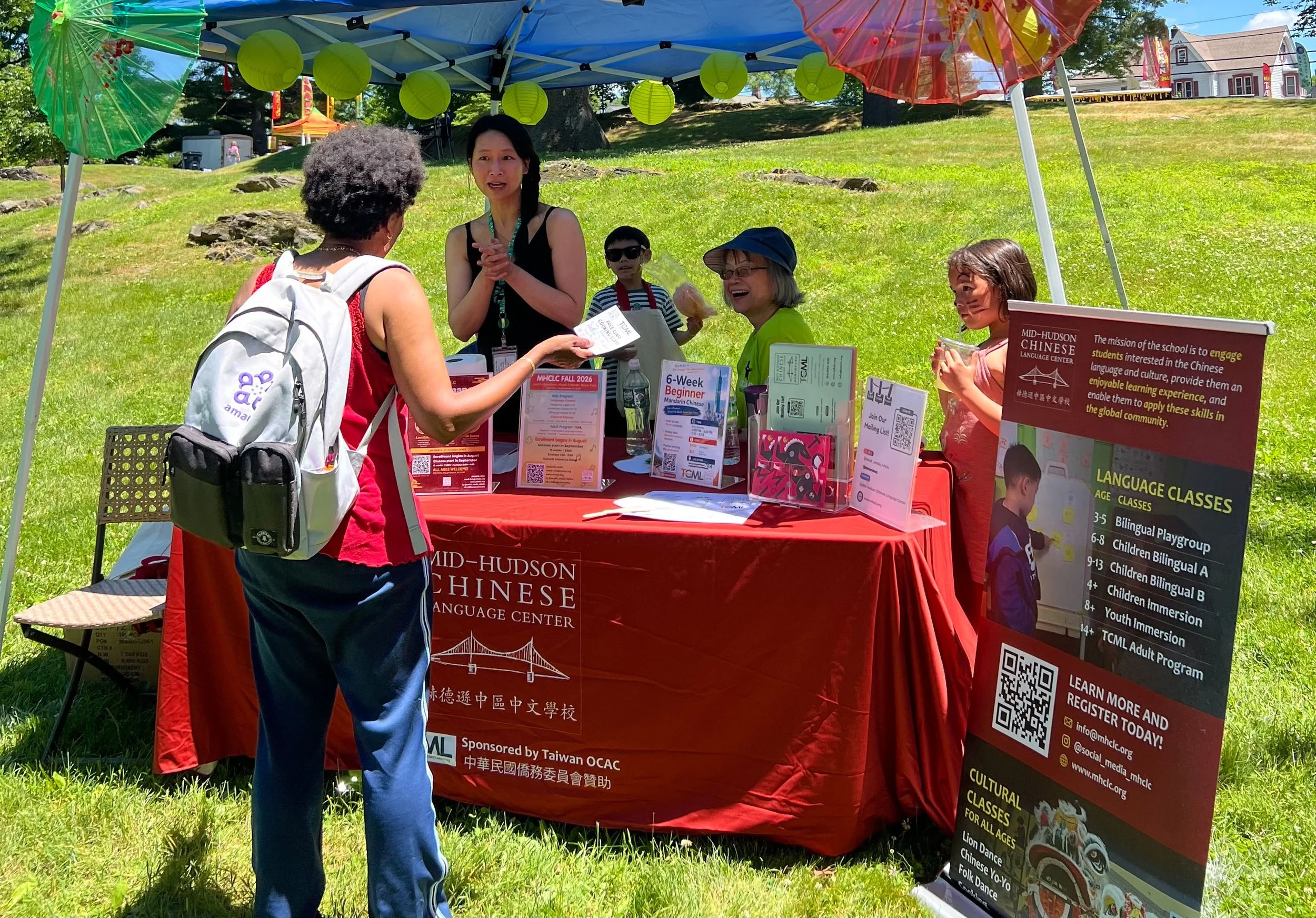 Mid-Hudson Language Center Volunteers at Learning Event