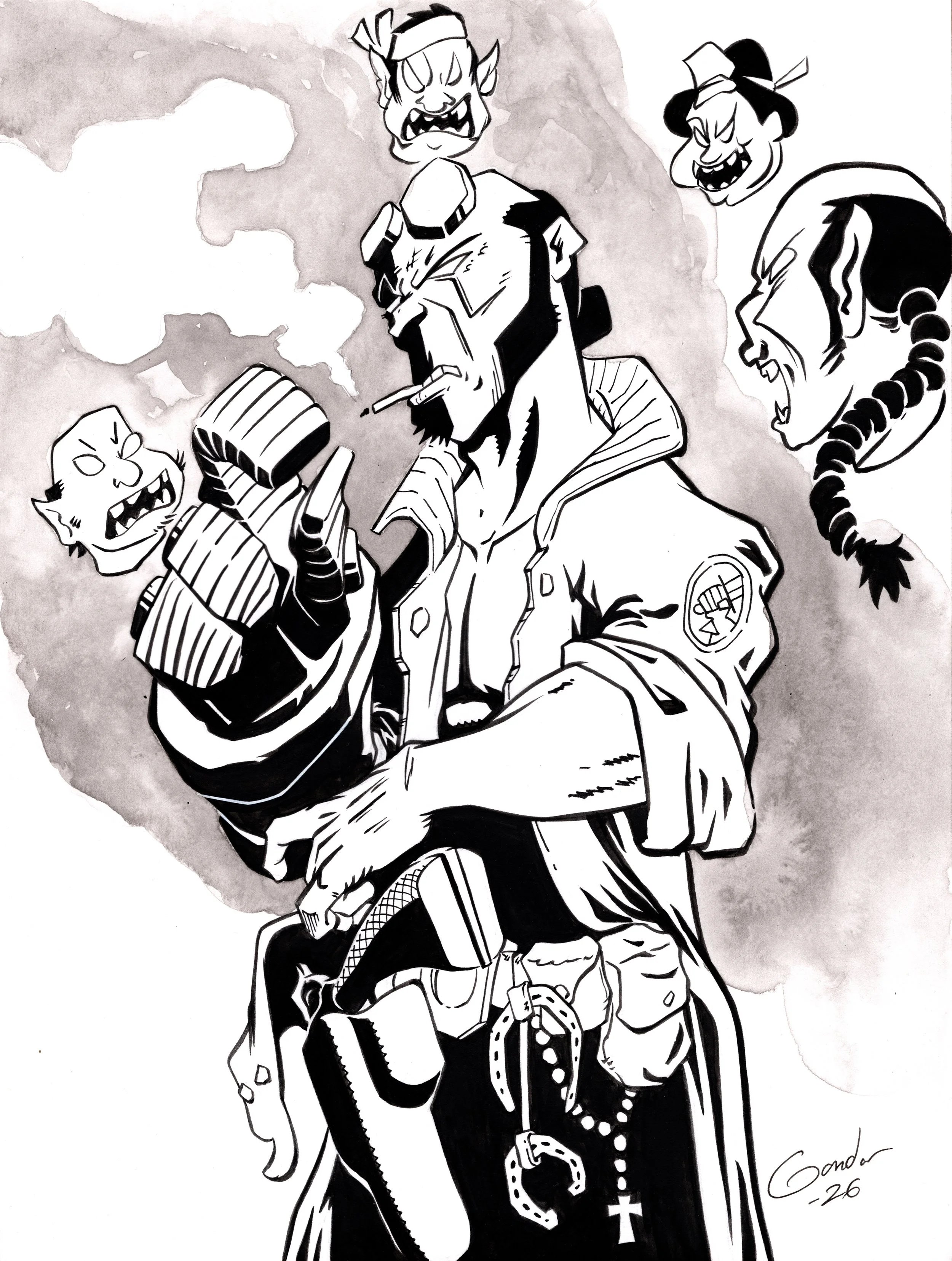 Hellboy & Heads