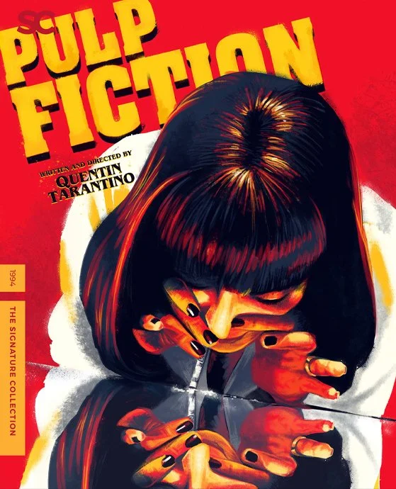 Poster for the movie 'Pulp Fiction', written and directed by Quentin Tarantino.