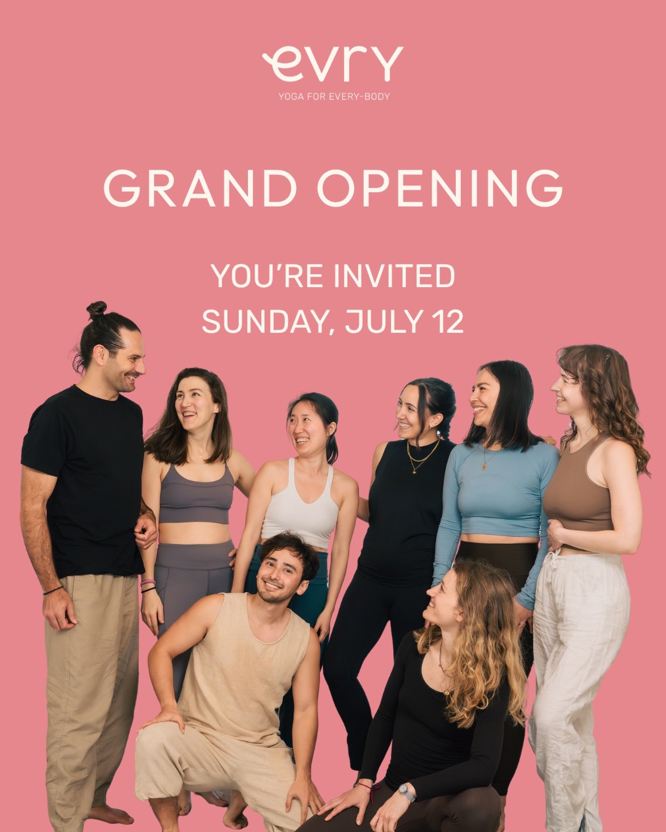 The wait is almost over 🤍

Join us for the Evry Grand Opening on Sunday, July 12th at Hardstrasse 39, Zurich.

Fuelled by specialty iced coffee &amp; matcha from @nubeworldwide, pastries by @bakes.bydri, and refreshing sparkling drinks from @drink.f
