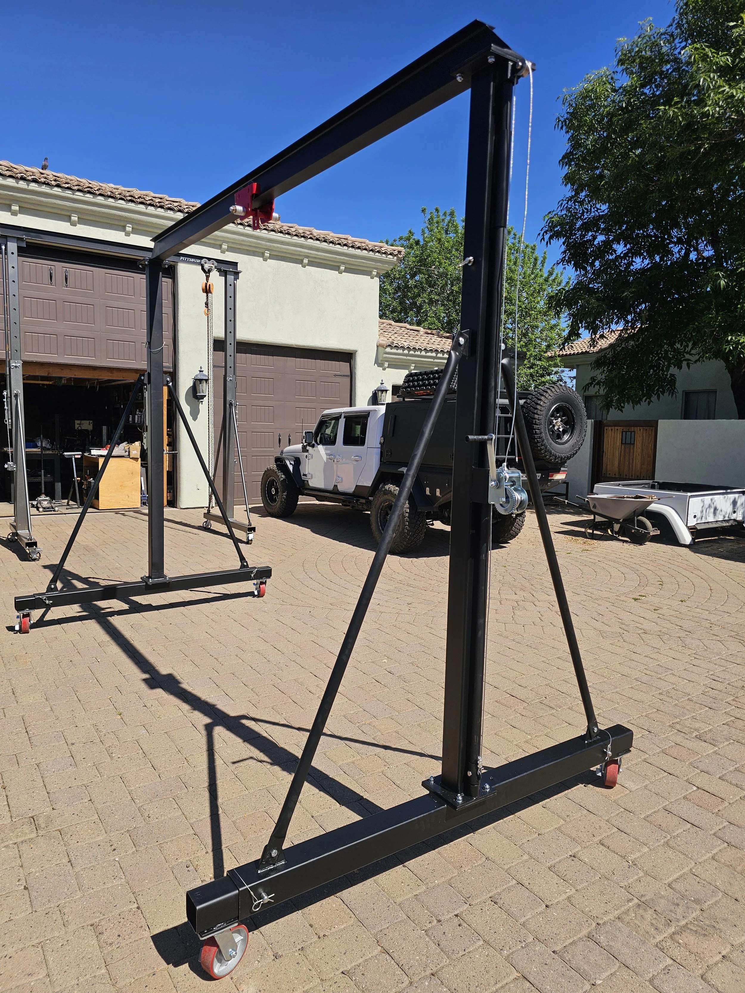 Adjustable Custom Portable Gantry Cranes