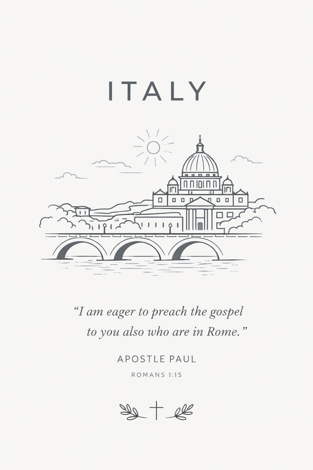 Italy Apostle Paul pilgrimage tour