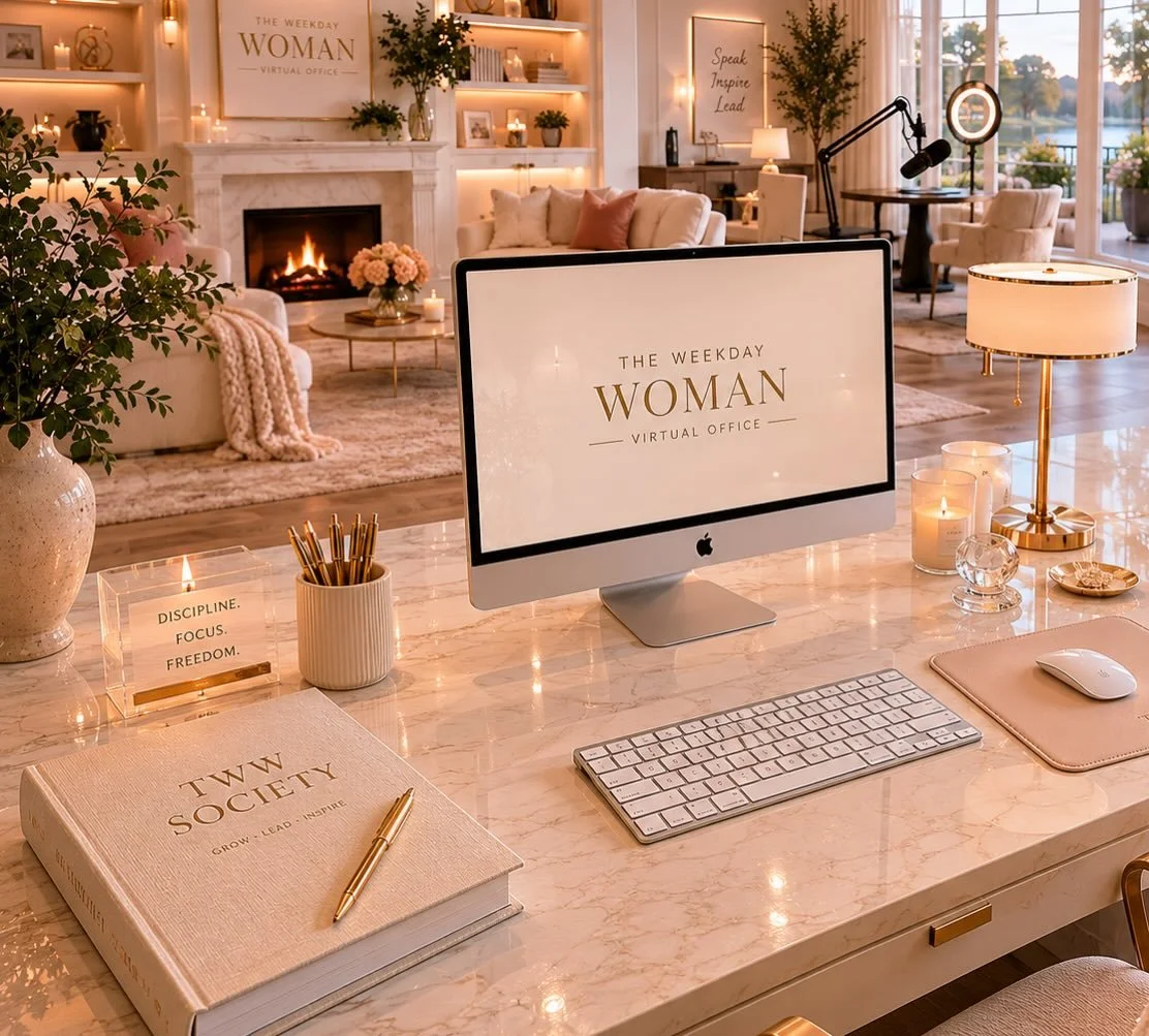 Friday @ TWW is for regrouping. 
#theweekdaywoman
