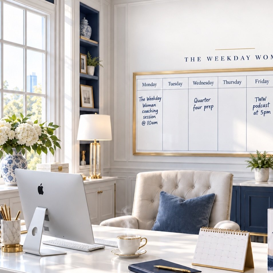 Fourth Quarter Agenda &bull; on tap and tomorrow&rsquo;s check-in, Next Shift Session&trade;️ and TWW Podcast will go LIVE @ 5pm 🕔 tomorrow. Join us tomorrow starting at noon. Happy October 🍂 
#theweekdaywoman
#podcastsforwomen 
#workingwoman 
#wor