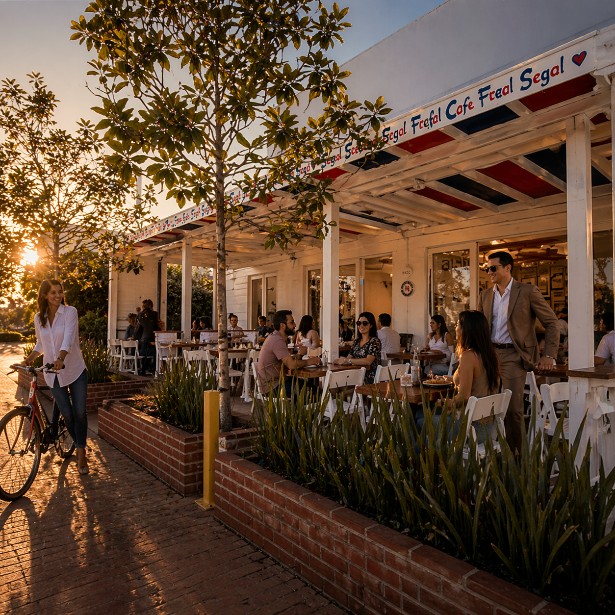 Fred Segal Café, Beverly Hills