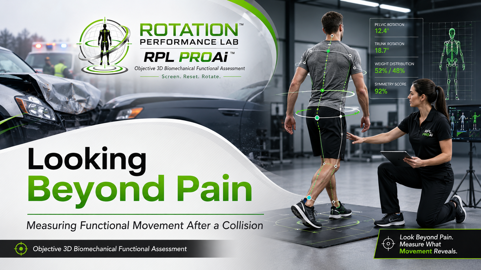 Looking Beyond Pain: Measuring Functional Movement After a Collision