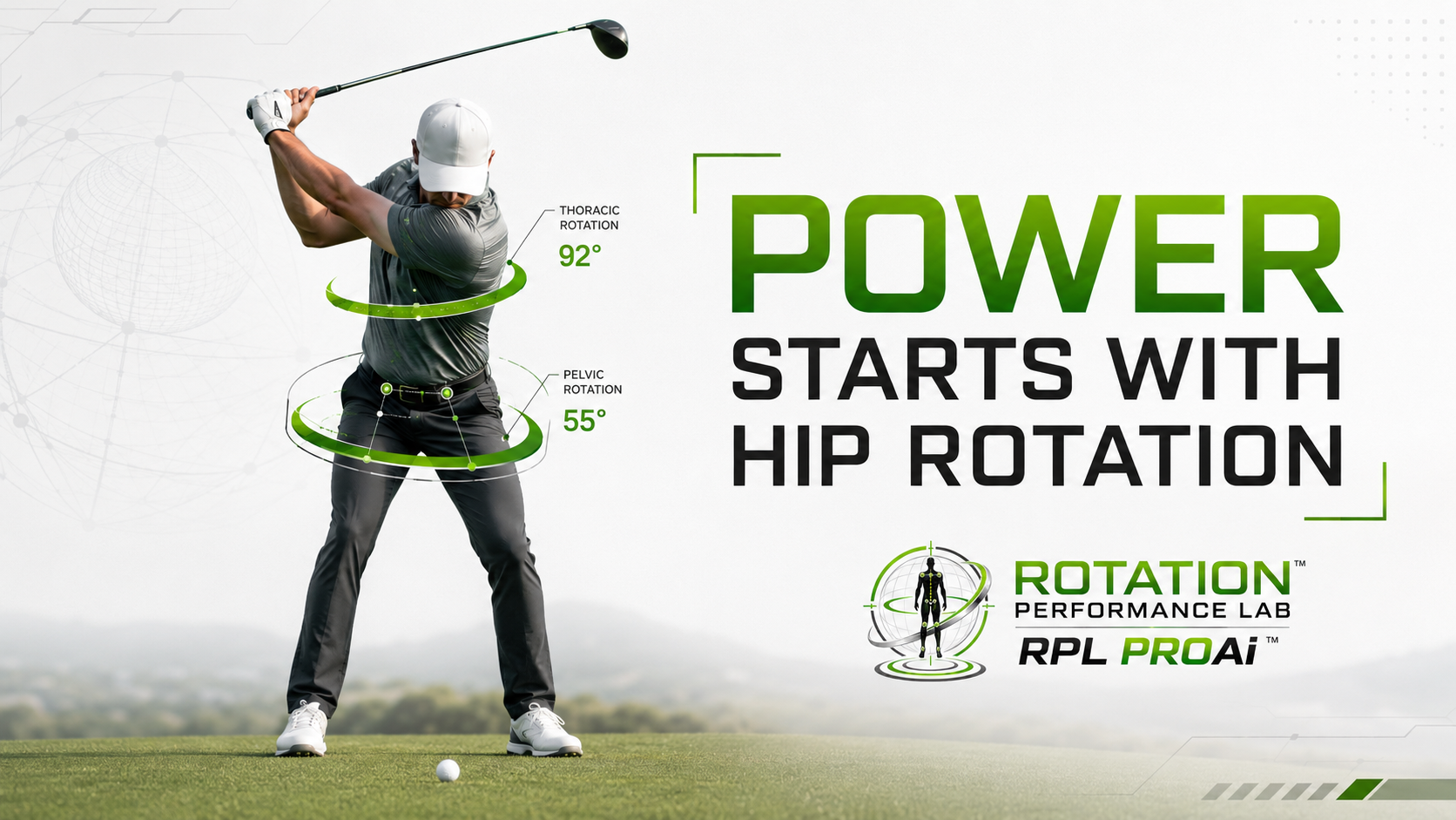 Power Starts With Hip Rotation.