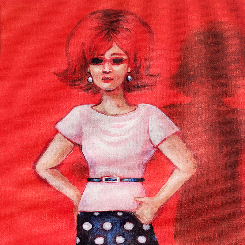 Loretta, 2026, 8x8"