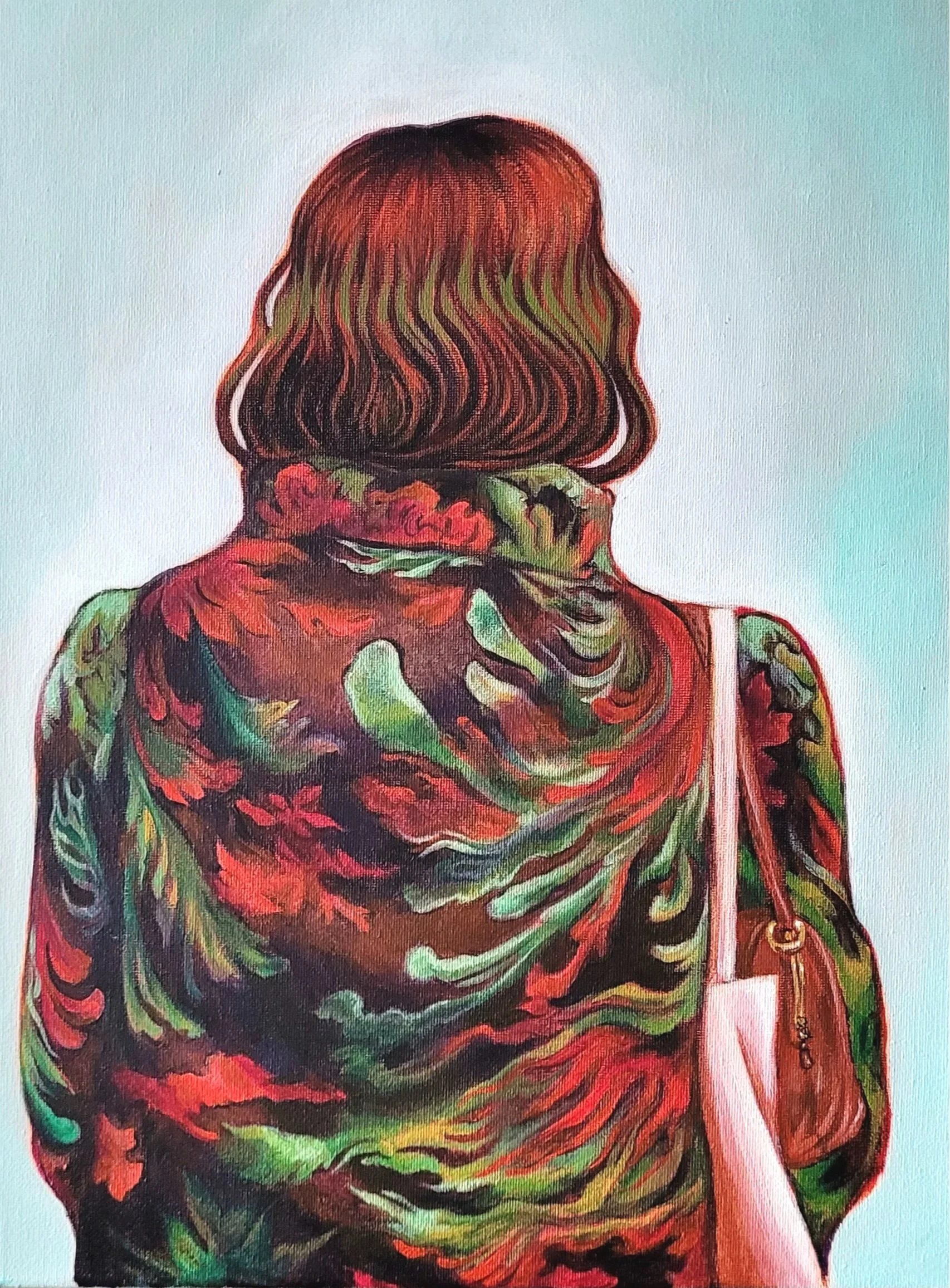 Just Waiting, 2026, 16x20"