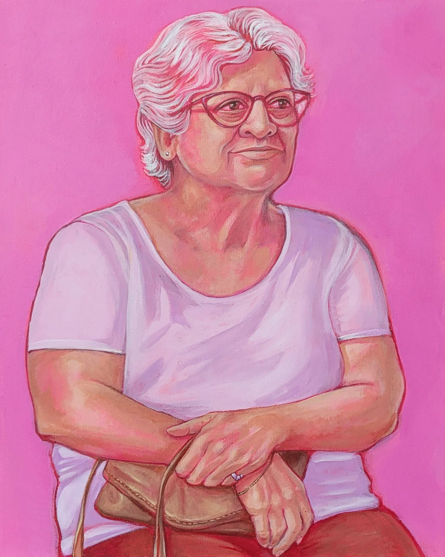 My Mother Anna, 2025, 16x20"