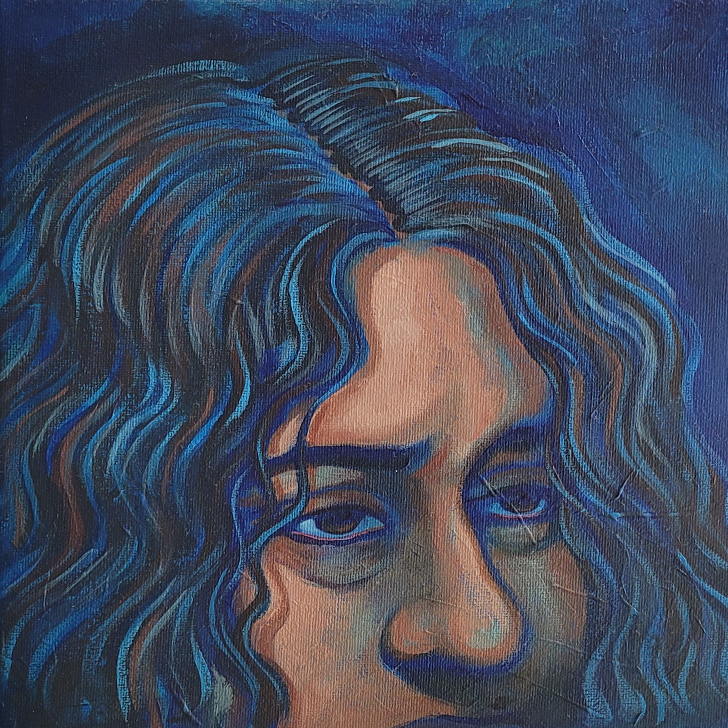 Fragment, 2022, 12x12"