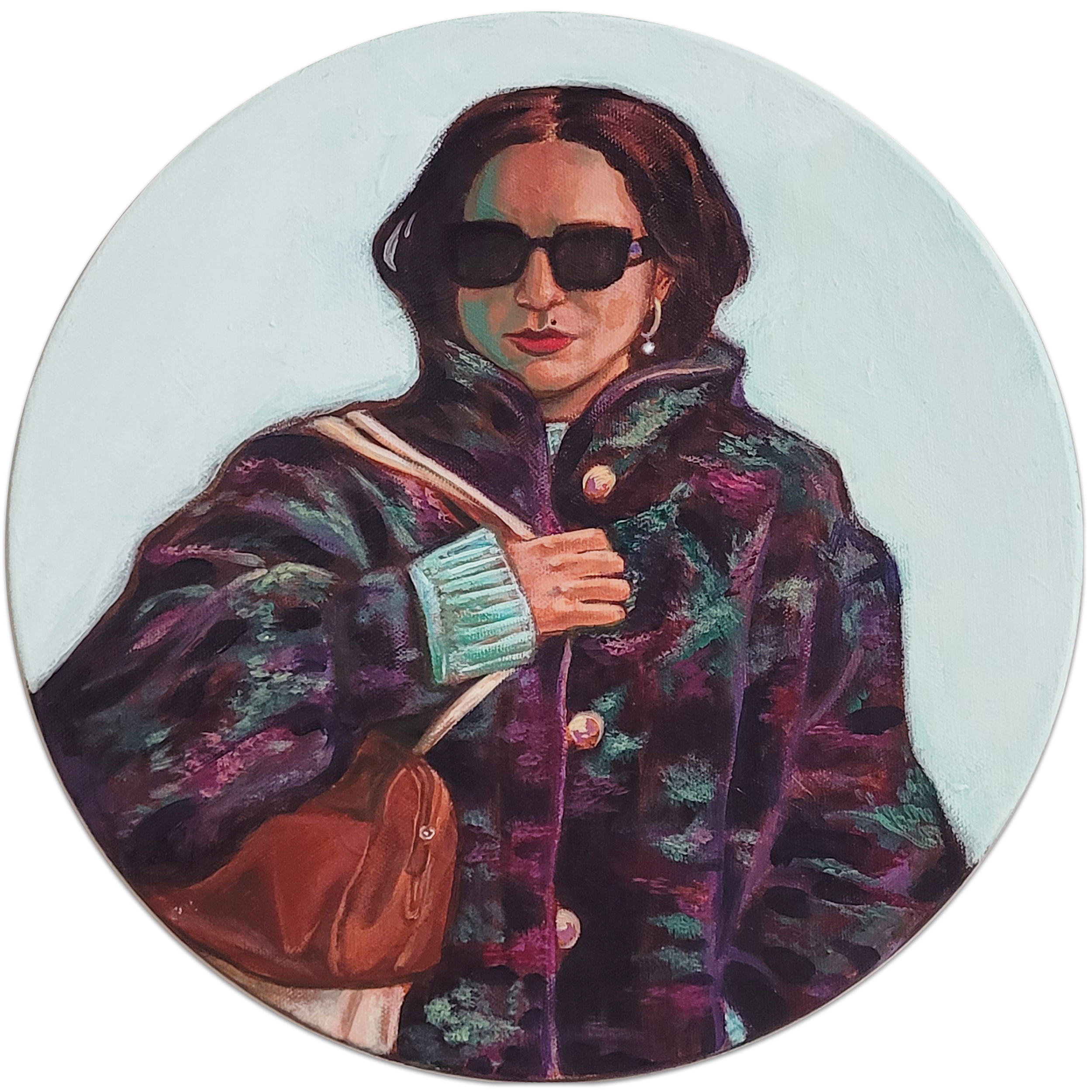 Just Be Cool, 2025, 12" round