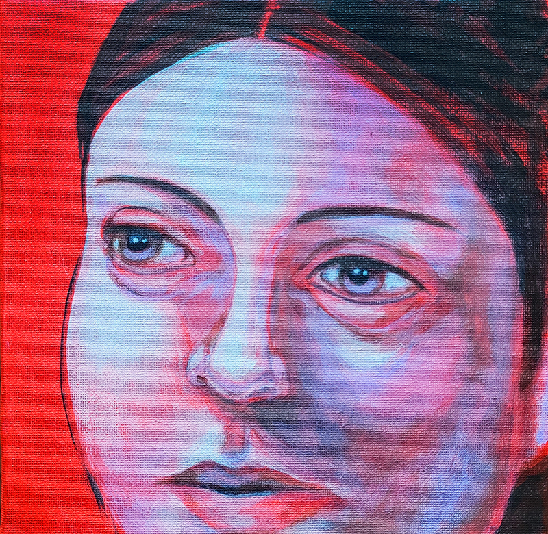 In Hindsight, 2026, 8x8"