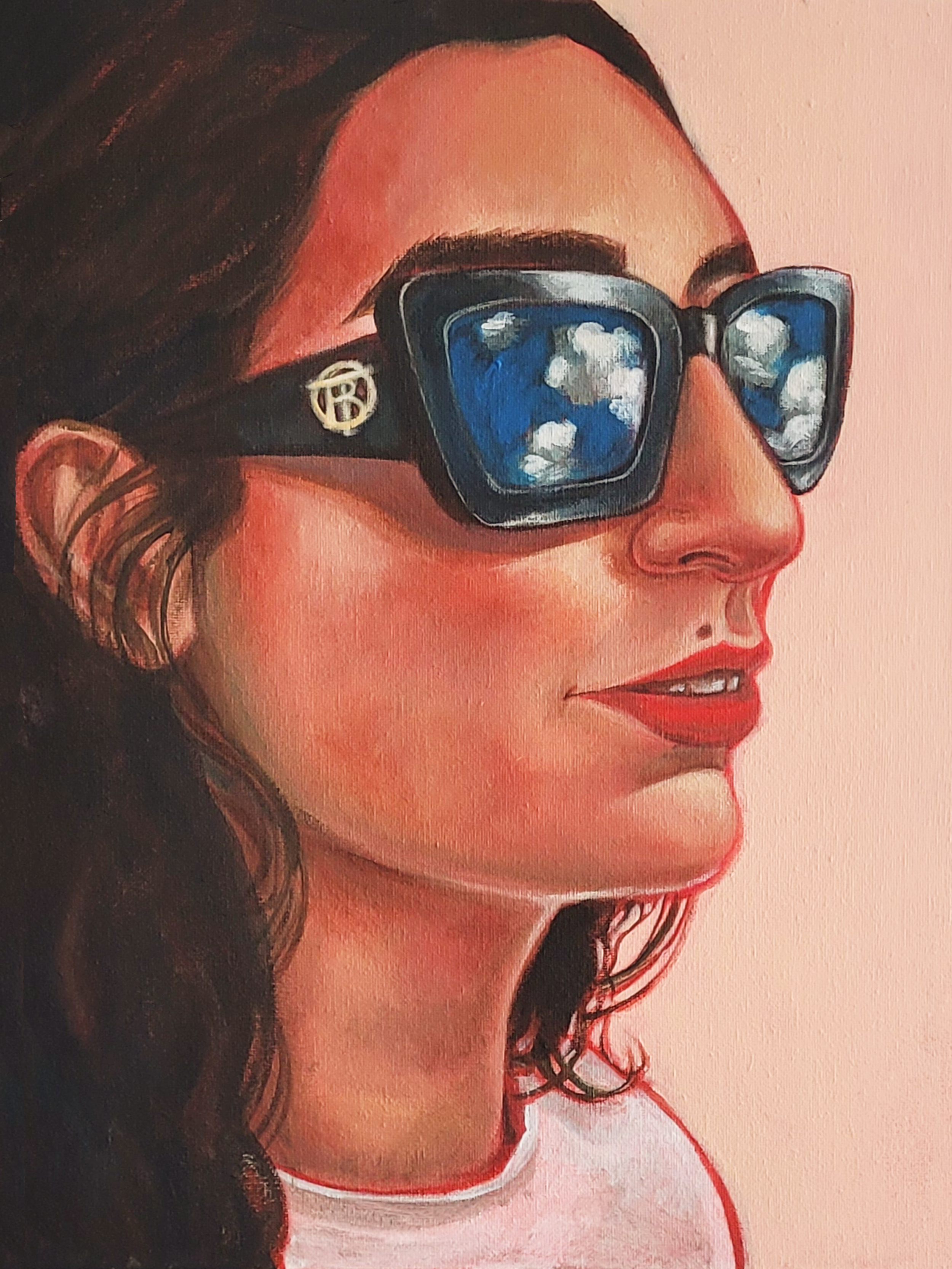 The Happiest Girl, 2026, 16x20"
