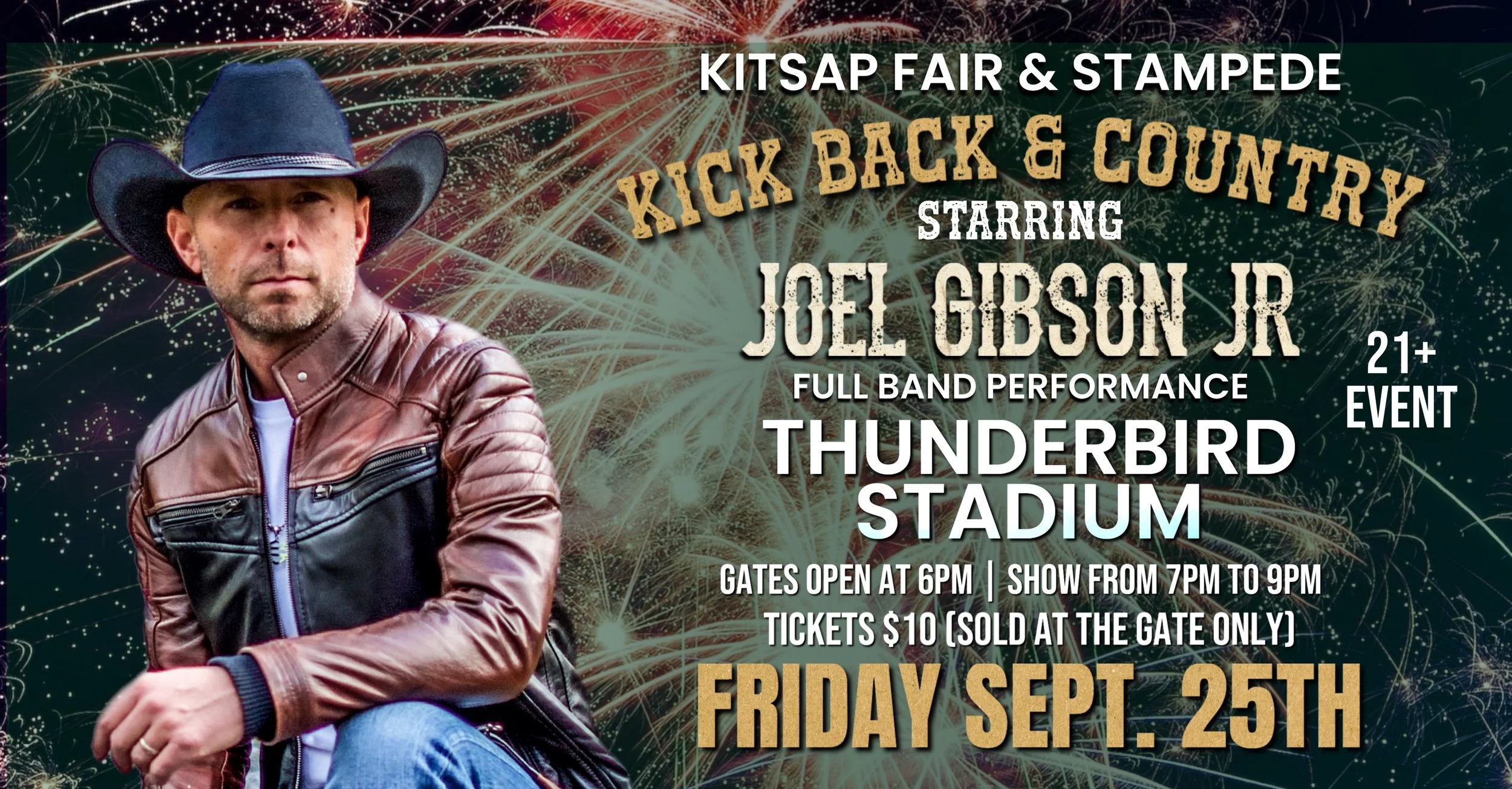 Joel Gibson, Jr. concert