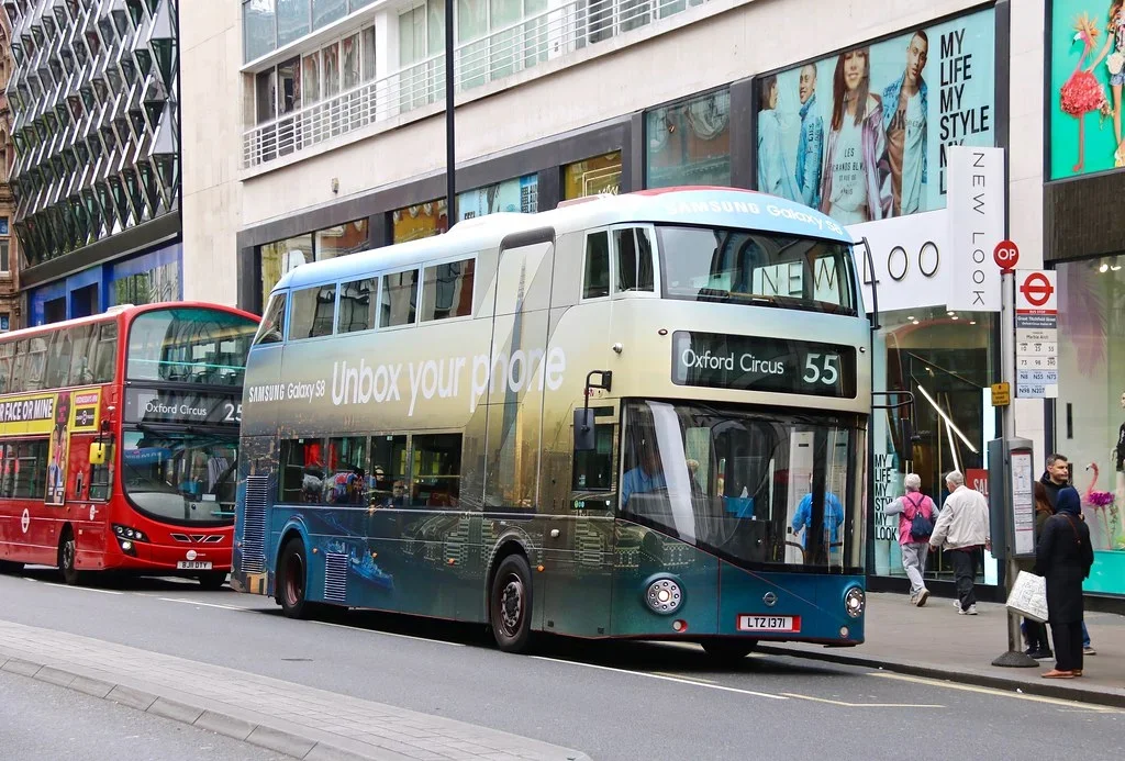 Samsung - London Bus Wrap