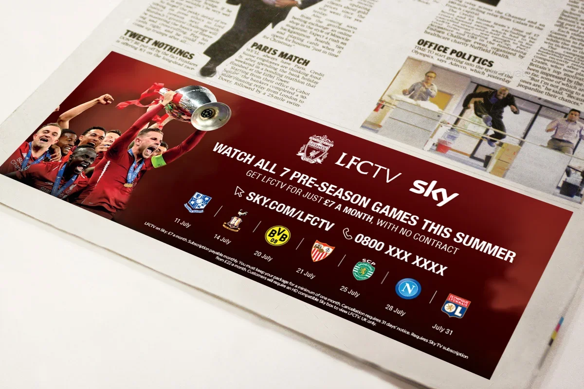 Sky - LFC Pre-Season