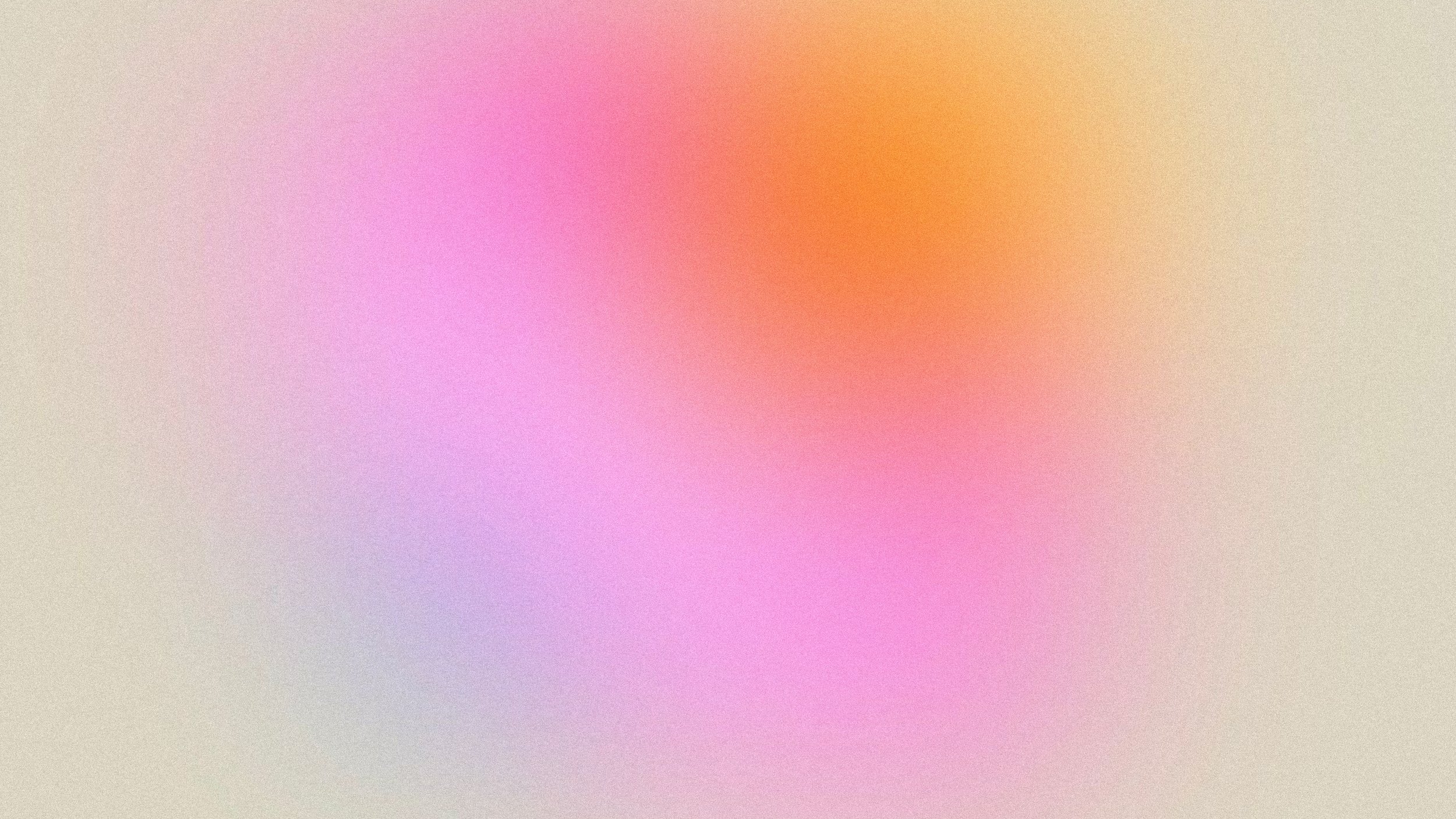 Blurred gradient background with shades of pink, orange, blue, and beige