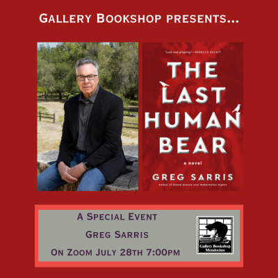 Gallery Bookshop First Editions Book Club (Virtual)