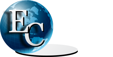 EC logo with a blue globe and a partial arrow pointing to the right.