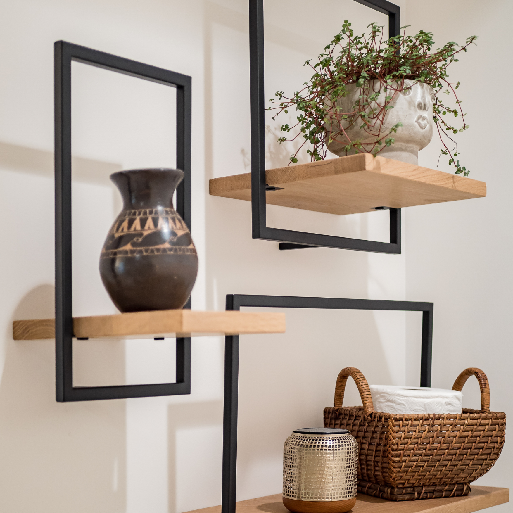 How to Style Floating Shelves