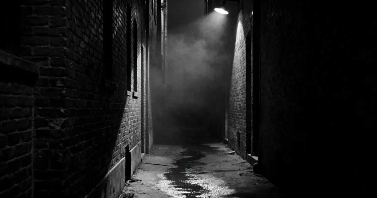 Alley—After Midnight—Narrow Passage