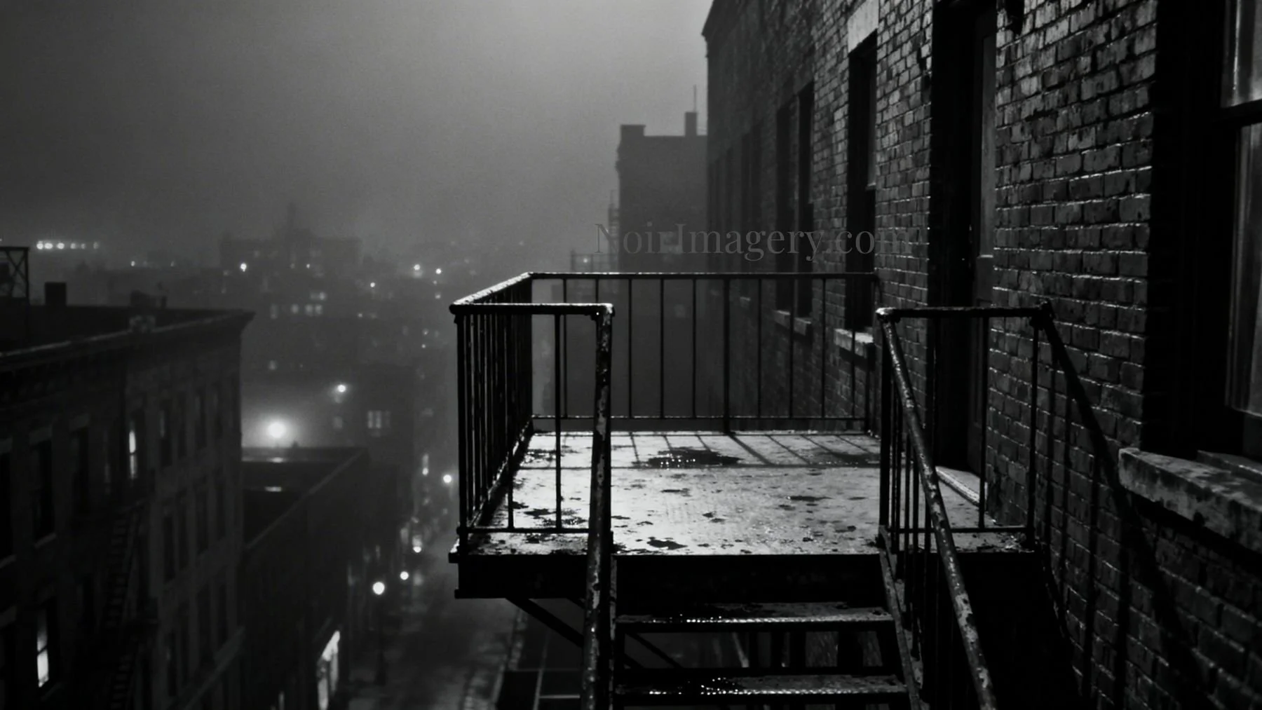 Fire escape with no way forward