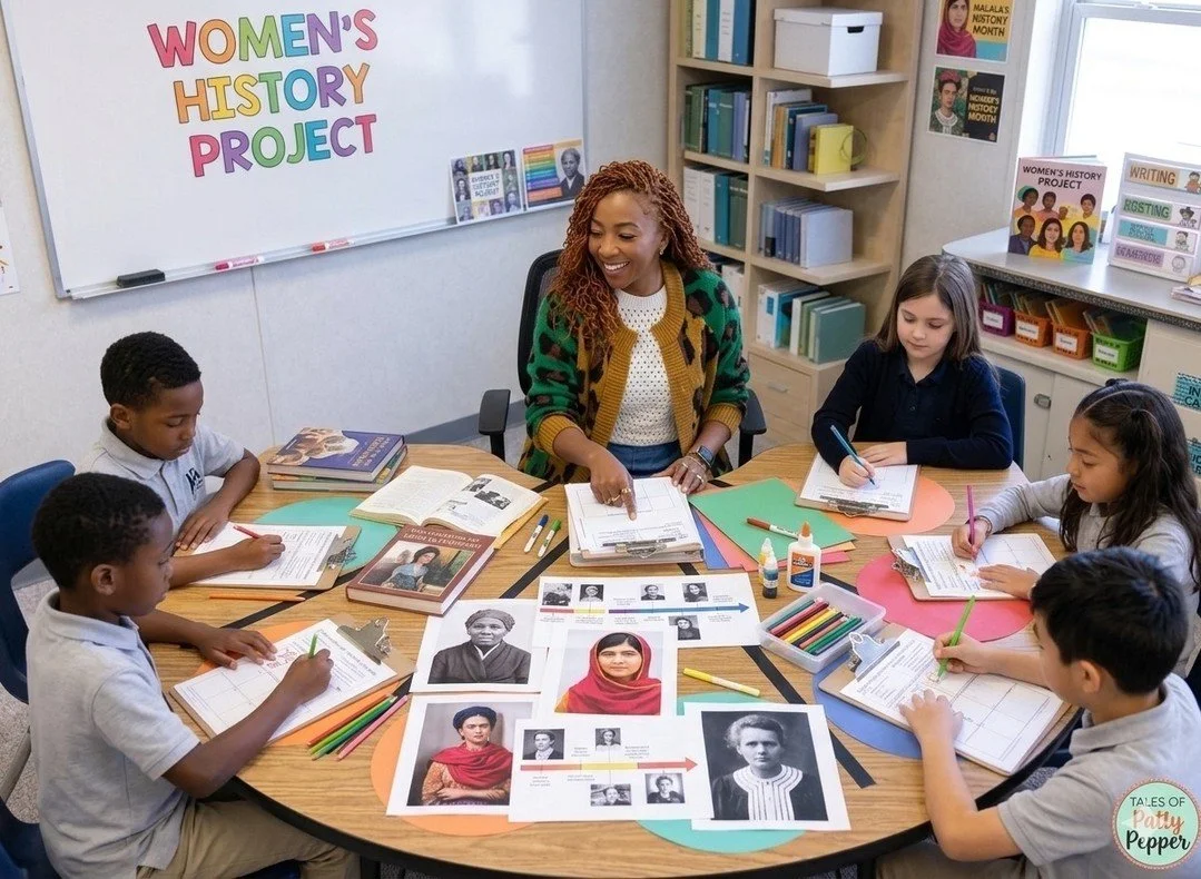 March Madness hits different when every read-aloud is building a real skill.
This week&rsquo;s anchor: compare/contrast. One question per book, one sticky note response, real data by Friday.
Grab the full plan in my March Literacy Playbook &mdash; li