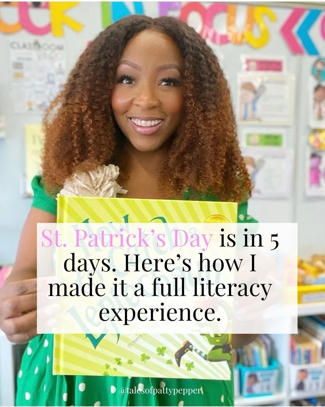 Every holiday unit I create is built around a mentor text &mdash; because your kids deserve more than a worksheet. 🍀 This St. Patrick&rsquo;s Day bundle pairs How to Catch a Leprechaun with a full literacy unit, classroom decor, and student letters.