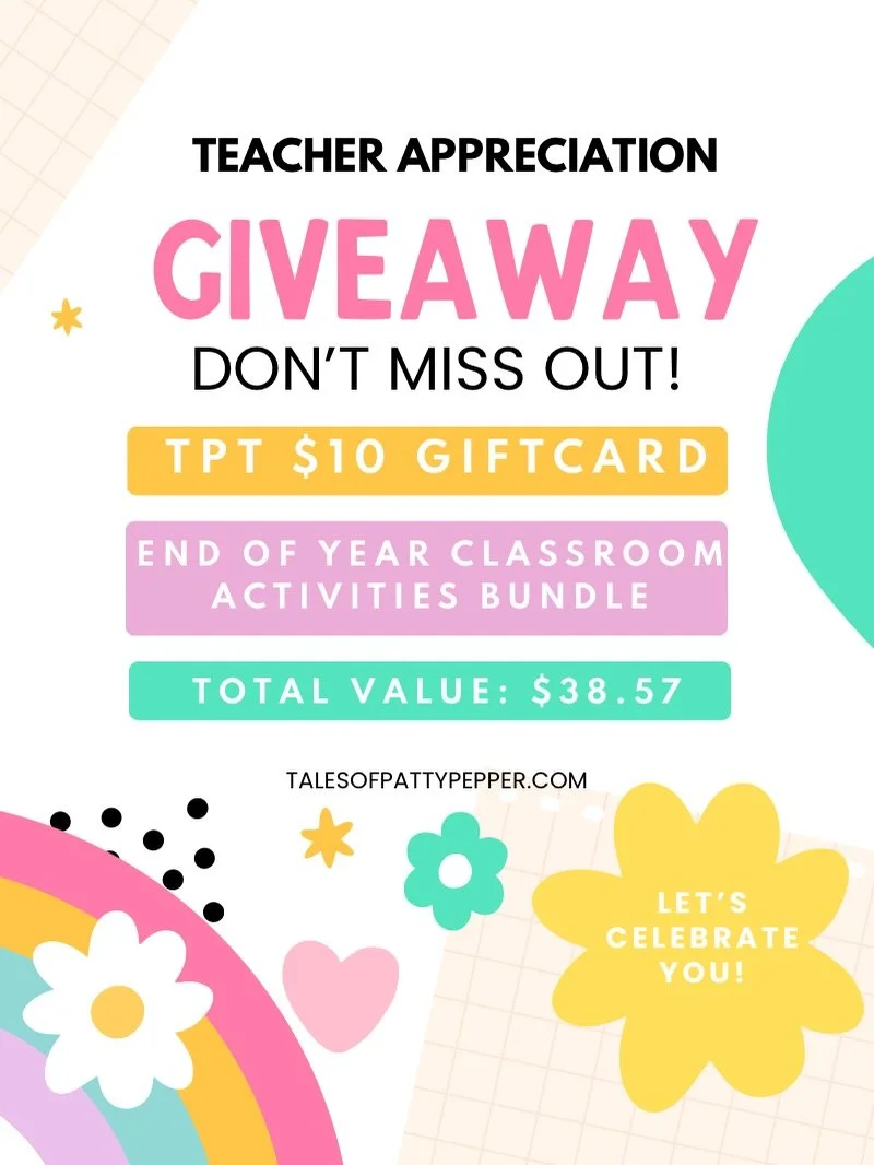 It is Teacher Appreciation Week and I am not doing a generic giveaway. I want you to nominate someone. 

Comment GOLDSTAR and tag the teacher in your life who has been showing up every single day. Tell me one thing they do that nobody sees. One winne
