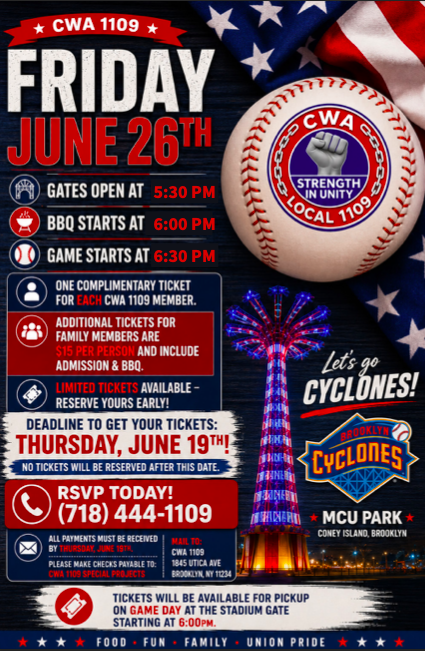 Let’s go Brooklyn Cyclones!