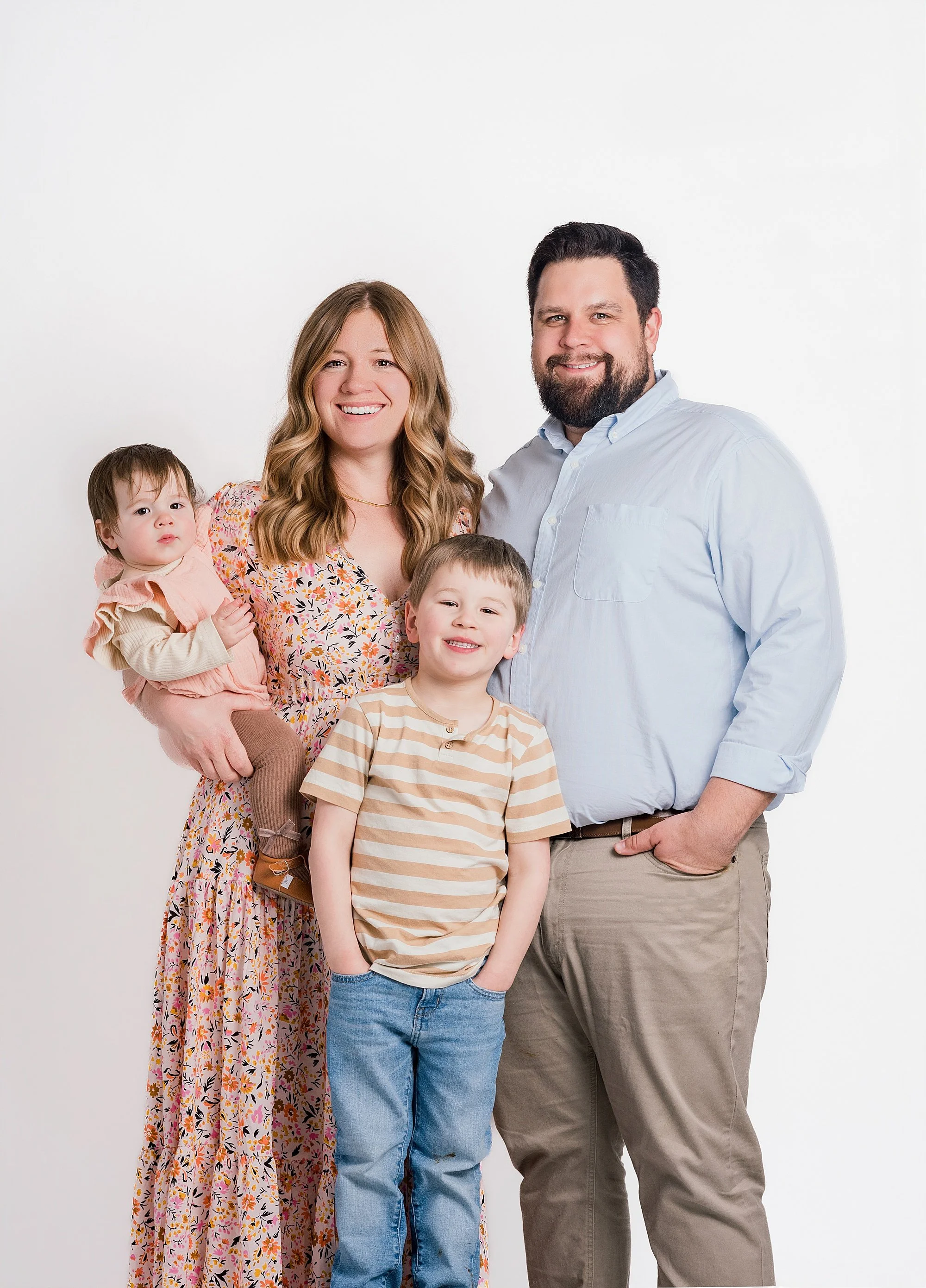Kacey &amp; Dave * Studio Family Portrait Session