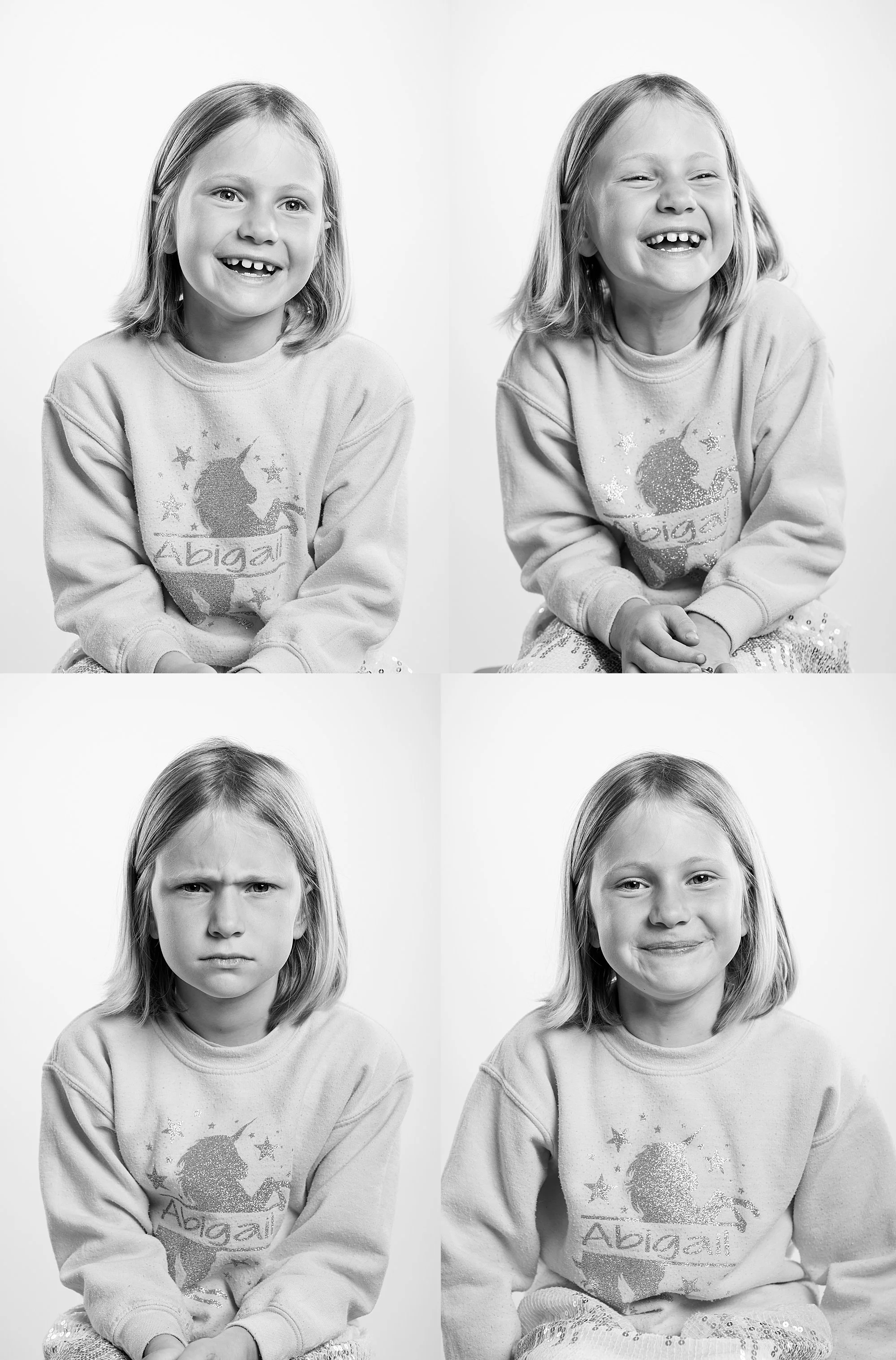 Children’s Studio Personality Portraits