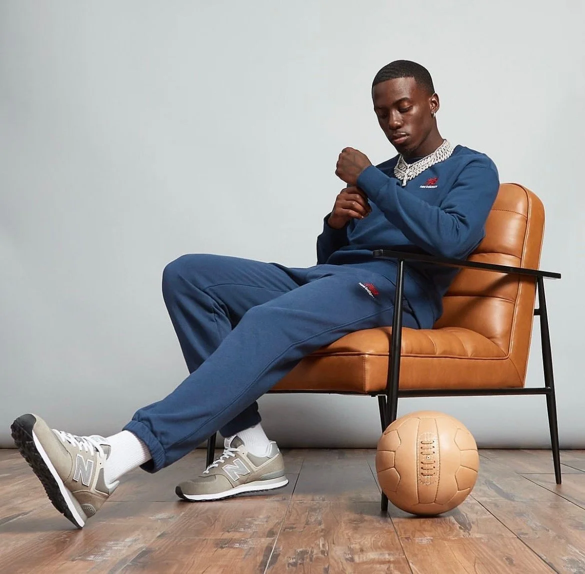 Timothy Weah for New Balance, shot by Owen Lumz