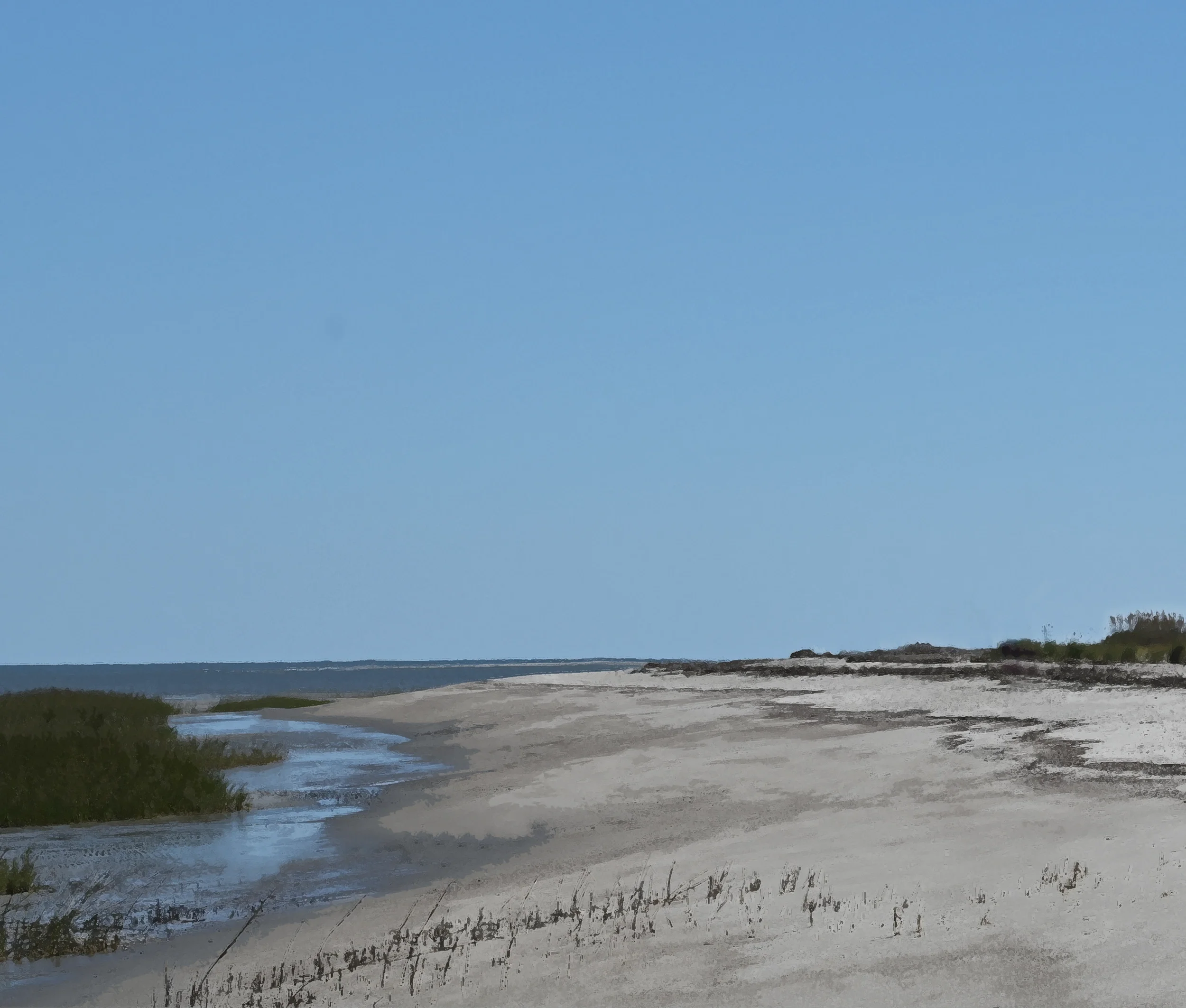 Low Tide at Fish Haul