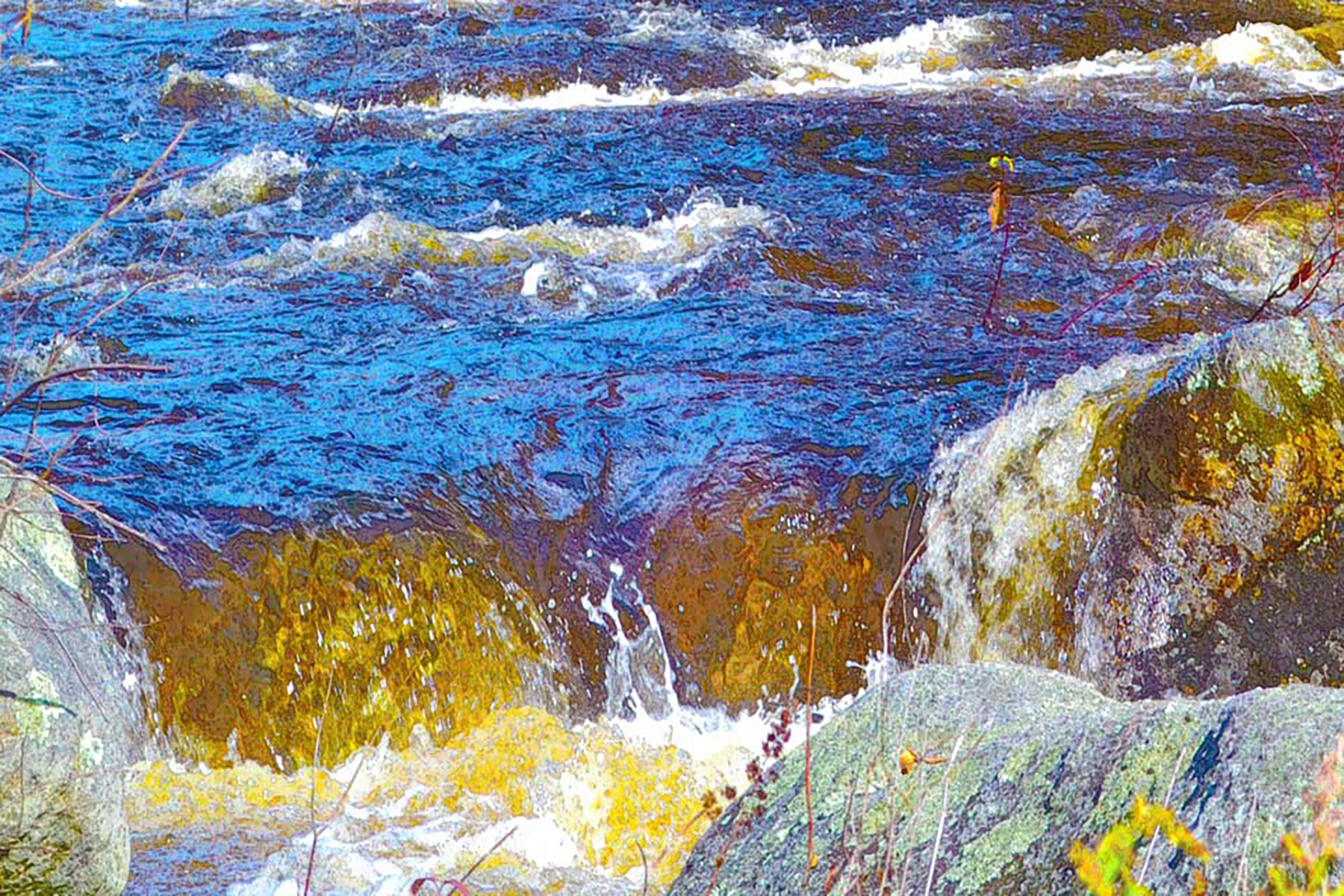 Mountain Stream Rush