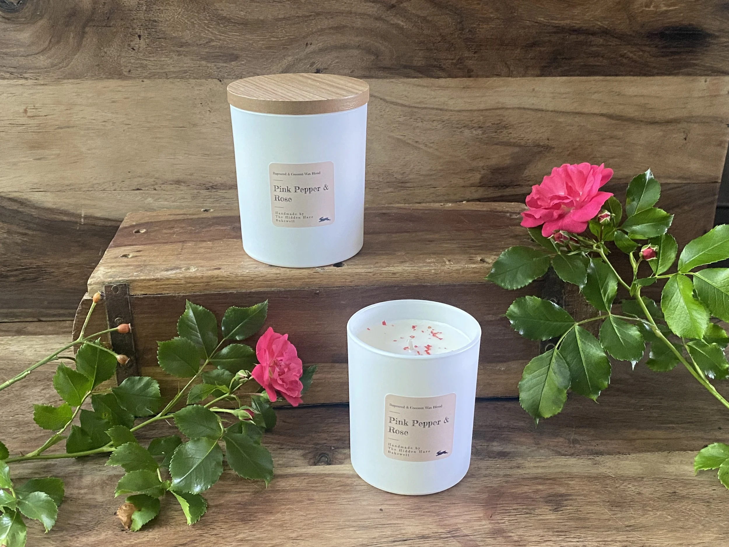 Pink Pepper & Rose Candle