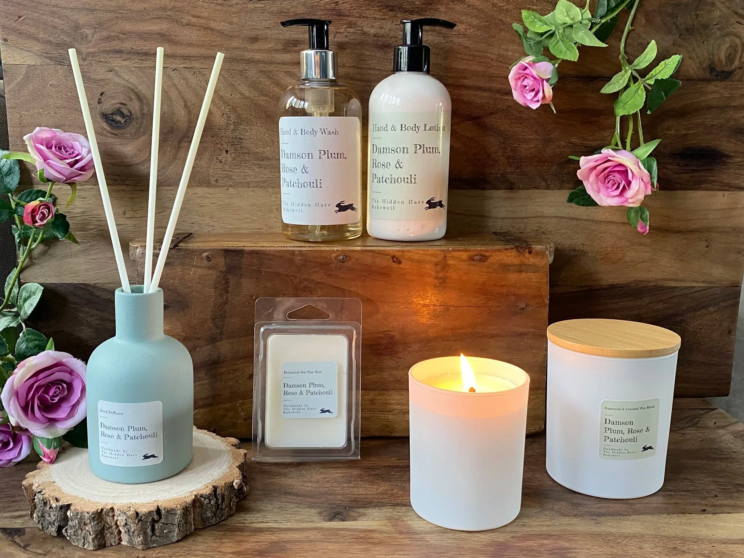 Damson Plum, Rose & Patchouli Hand & Body Lotion