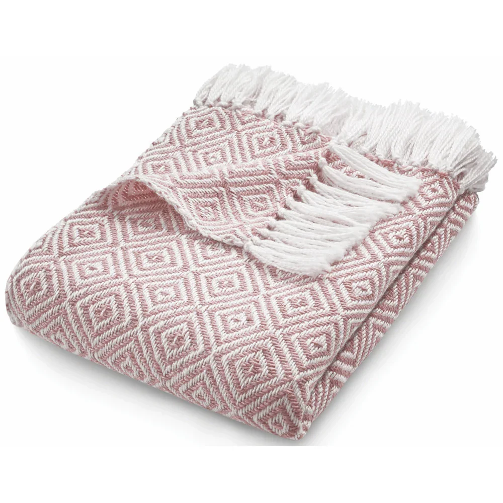 Rose Diamond Throw