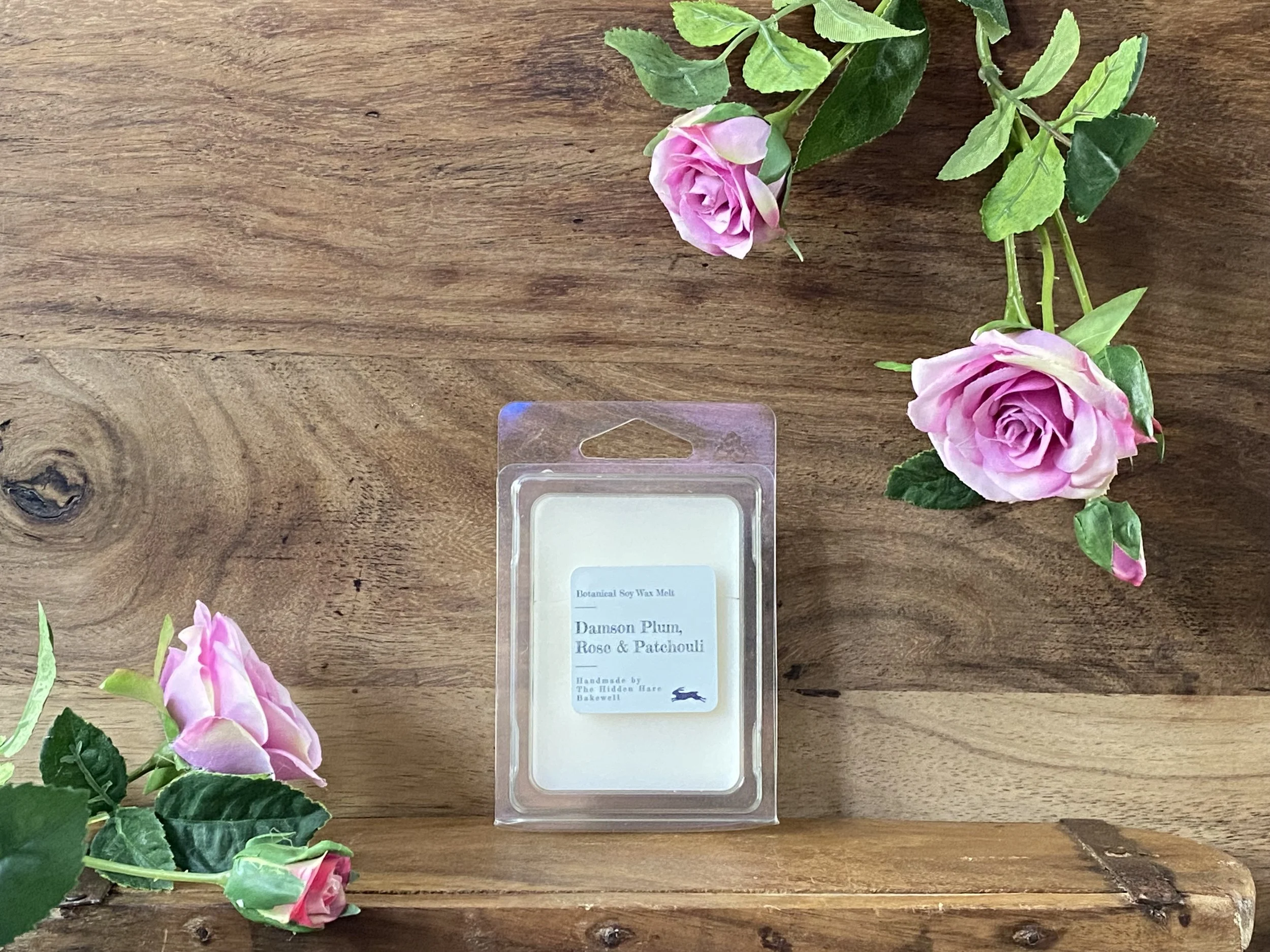 Damson Plum, Rose & Patchouli Wax Melt