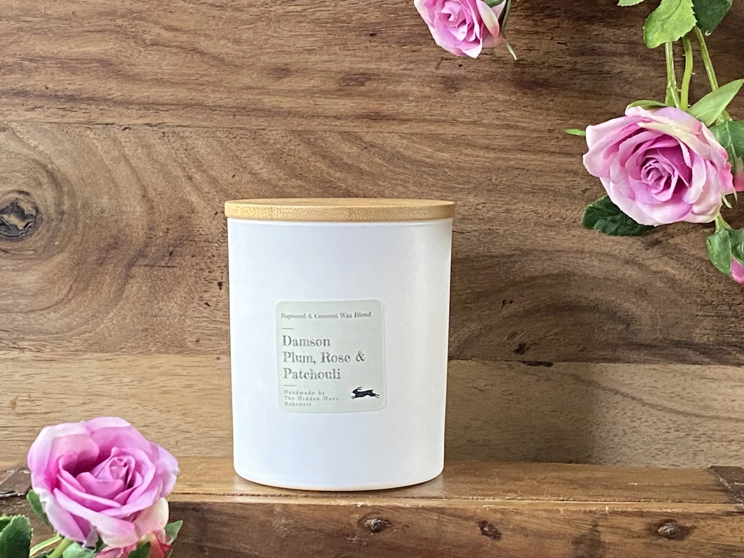 Damson Plum, Rose & Patchouli Candle