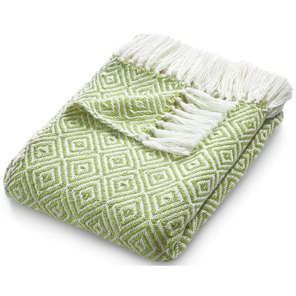Green Diamond Throw