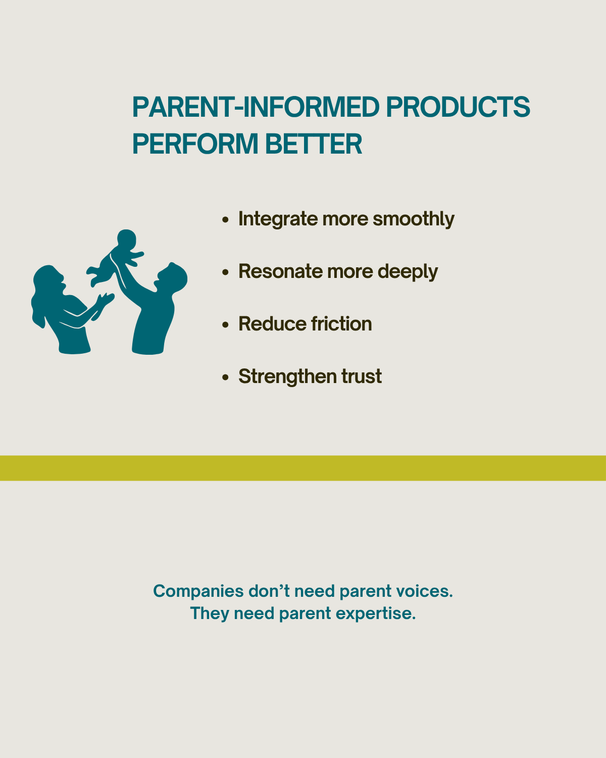 Parents Are the Untapped Consultants Health &amp; Biotech Companies Need