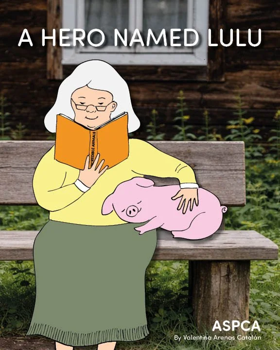 A Hero Named Lulu. ASPCA Conceptual Redesign - Writing, Art, and Design 