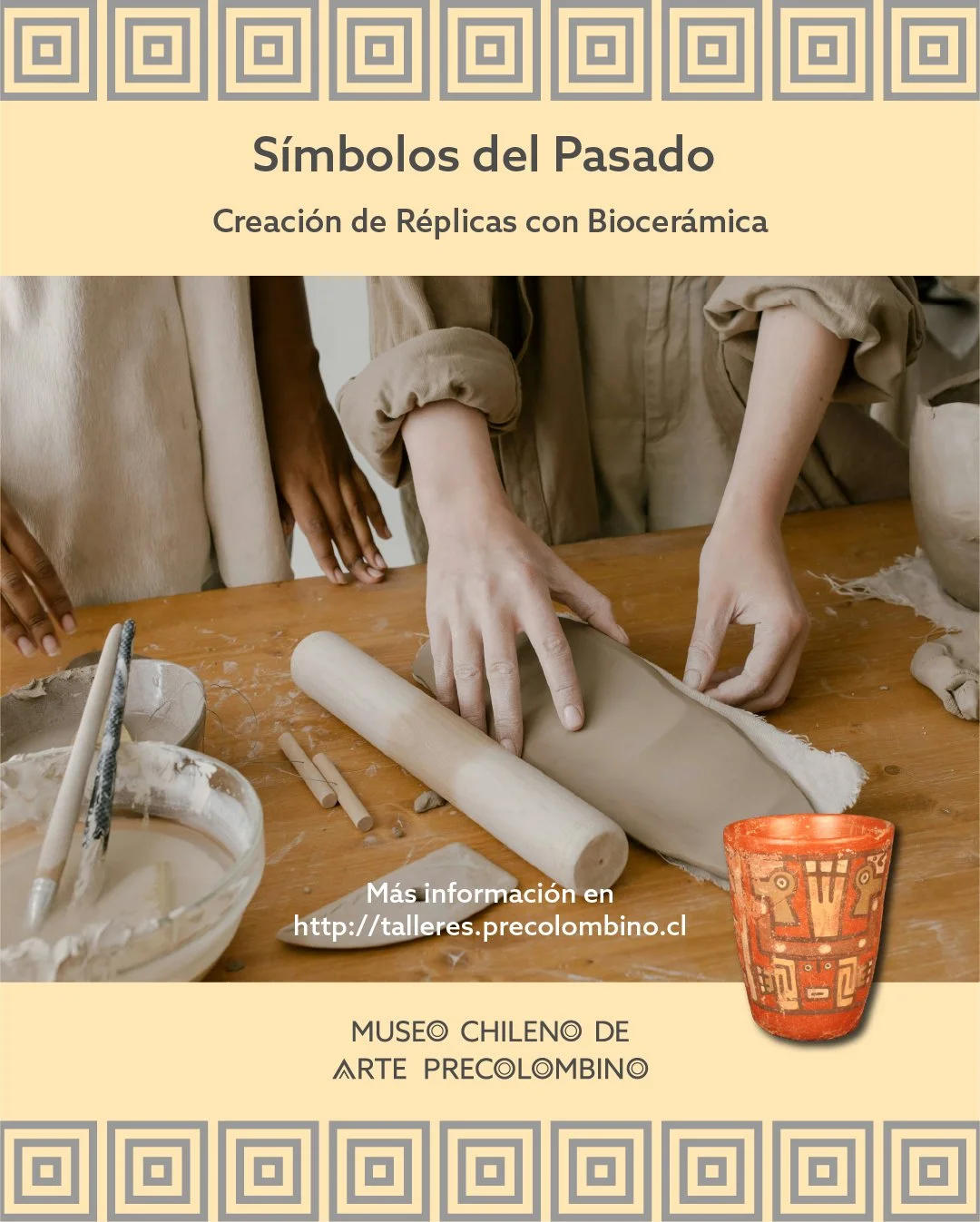 Poster for a Clay Class — Advertising Exercise from My Master’s Program