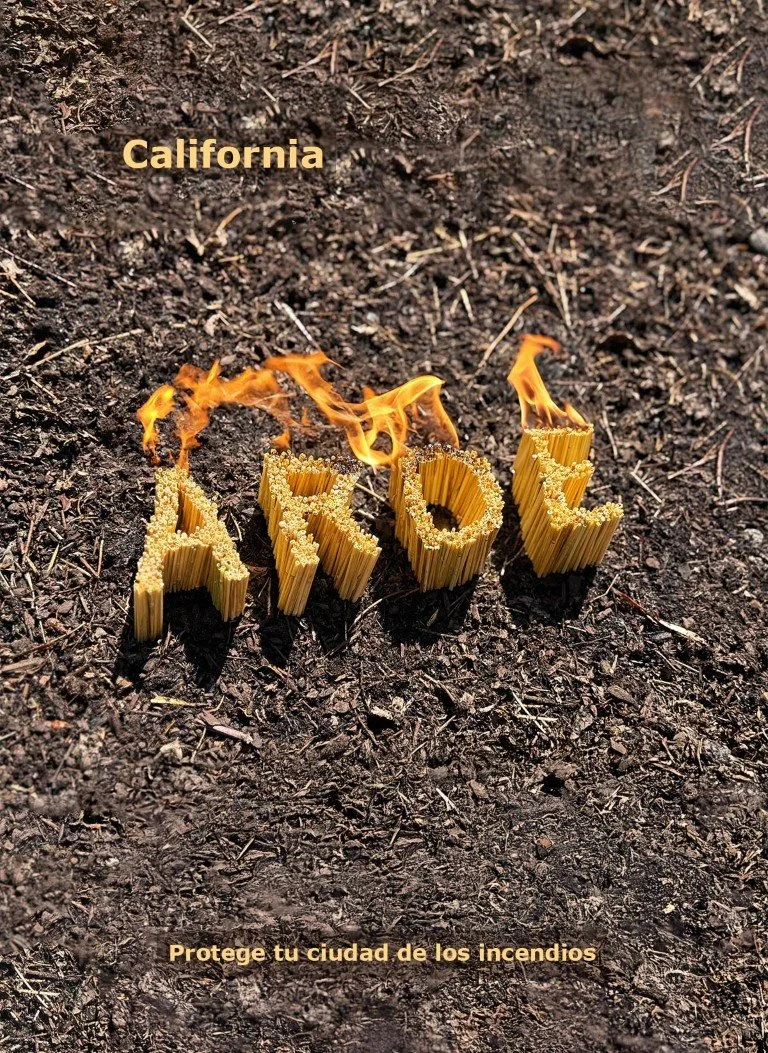 Concept Poster for a Fire Prevention Campaign — Art & Design